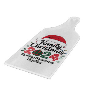 Planche À Découper Noël en famille 2024 Créer des souvenirs ensemble