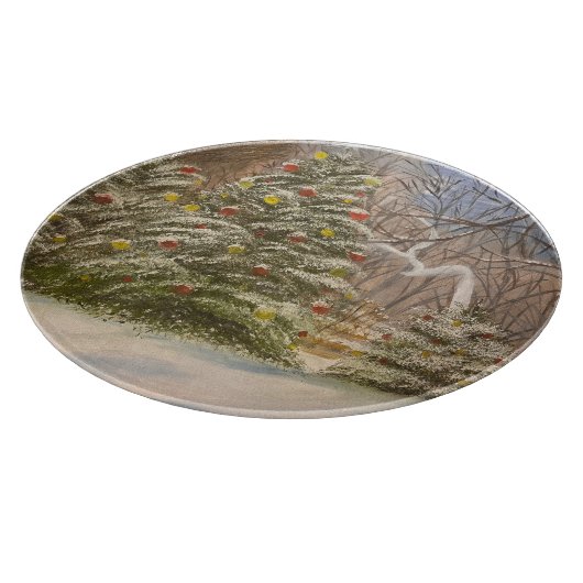 Planche À Découper Noël en forêt, par Gary Poling (Coin)