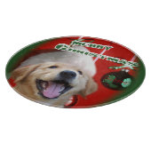 Planche À Découper Noël Golden Retriever (Coin)