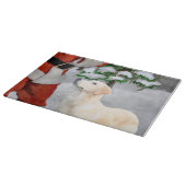 Planche À Découper Noël Golden Retriever (Coin)