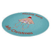 Planche À Découper Noël Jellyfish Custom Cutboard (Coin)