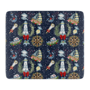 Planche À Découper Noël nautique
