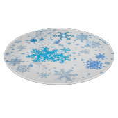 Planche À Découper Noël neige (Coin)