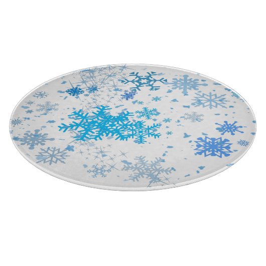 Planche À Découper Noël neige (Coin)