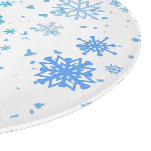 Planche À Découper Noël neige (Coin)