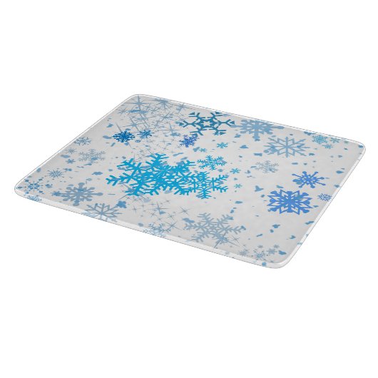 Planche À Découper Noël neige (Coin)