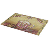 Planche À Découper Noël Pain d'épices Cuisine Découpe Cadeau (Coin)