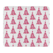 Planche À Découper Noël rose (Devant)