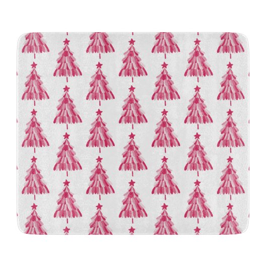 Planche À Découper Noël rose (Devant)