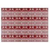 Planche À Découper Noël scandinave renne (Devant)