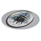 Planche À Découper Noël Schipperke (Coin)