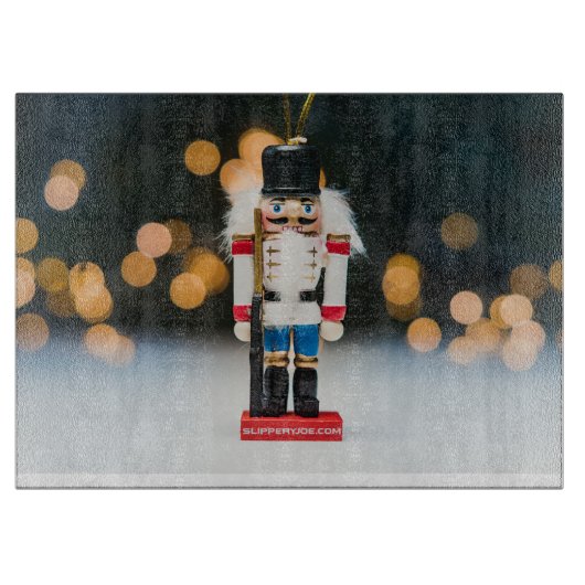 Planche À Découper Noël SlipperyJoe nutcracker figurine ornement (Devant)