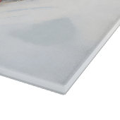 Planche À Découper Noël teckel neige hiver (Coin)