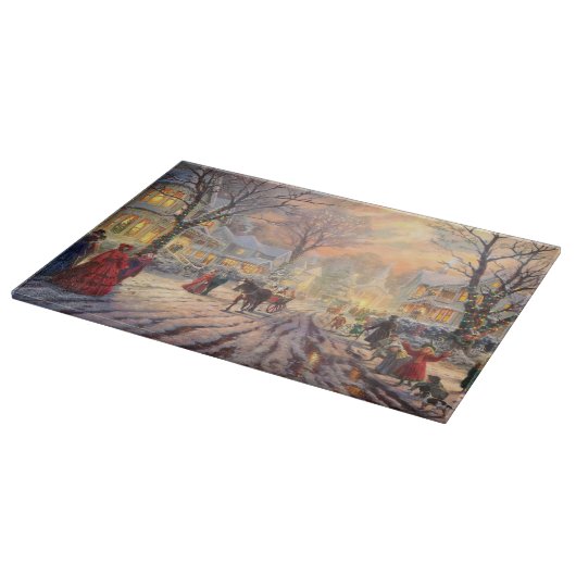 Planche À Découper Noël victorien (Coin)