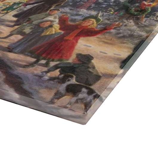 Planche À Découper Noël victorien (Coin)