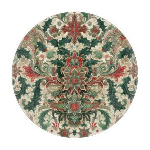 Planche À Découper Noël victorien/classique/Vintage