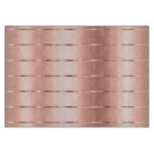 Planche À Découper Nœud Ruban Rose Gold Mariage (Devant)