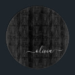 Planche À Découper Noir Blanc Moderne Minimaliste Élégant Monogramme<br><div class="desc">Découvrez notre collection minimaliste moderne de monogrammes noirs et blancs : Faites preuve de simplicité et de sophistication grâce à nos designs minimalistes, conçus pour élever votre style sans effort. Réalisée avec un oeil attentif pour l'esthétique moderne, cette collection présente des motifs noirs et blancs épurés accentués par des monogrammes...</div>