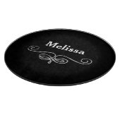 Planche À Découper Noir et argent (Coin)