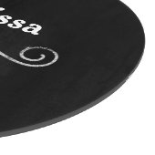 Planche À Découper Noir et argent (Coin)