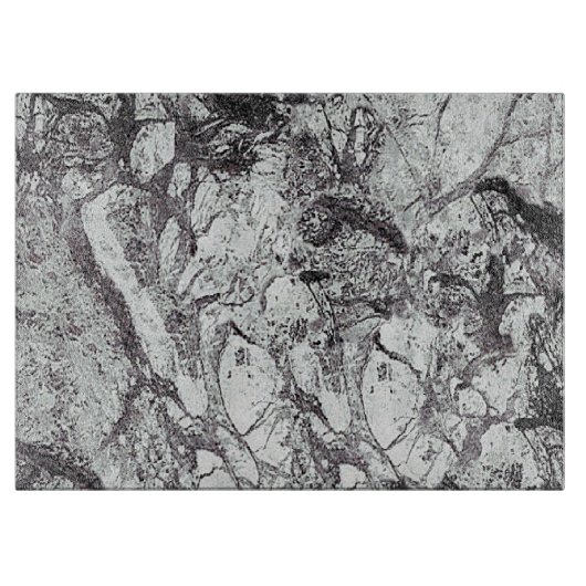 Planche À Découper Noir et Marbre blanc (Devant)