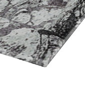 Planche À Découper Noir et Marbre blanc (Coin)