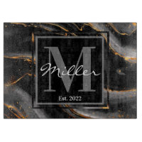 Noir et or Marbré à nouveau marié