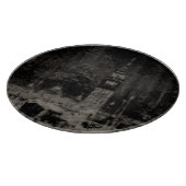 Planche À Découper Noir et Taupe en survol Skyline Venise Italie (Coin)