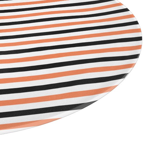 Planche à découper noir & orange Halloween (Coin)