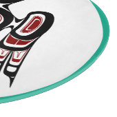 Planche À Découper Noir rouge autochtone Kaigani Thunderbird (Coin)