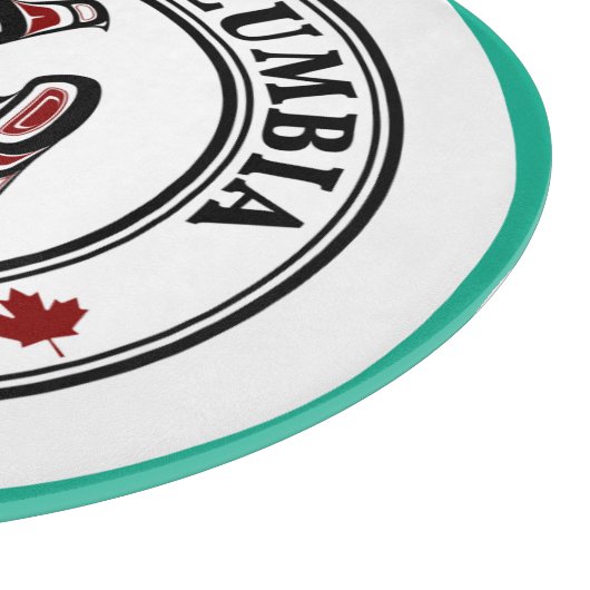 Planche À Découper Noir rouge autochtone Kaigani Thunderbird (Coin)