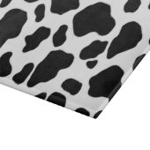 Planche à découper noire et blanche d'impression (Coin)
