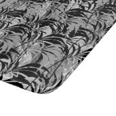 Planche à découper noire et grise de paumes (Coin)
