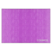 Planche À Découper Nom de couleur pourpre cosmos (Devant)