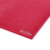 Planche À Découper nom de couleur rouge d'Heliconia (Coin)