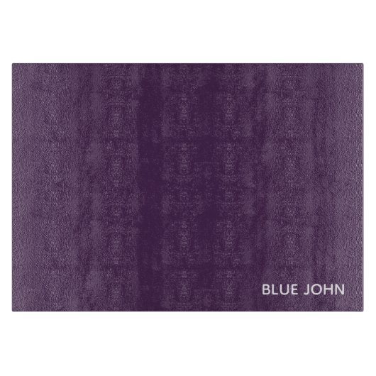 Planche À Découper nom de couleur violet Blue John (Devant)