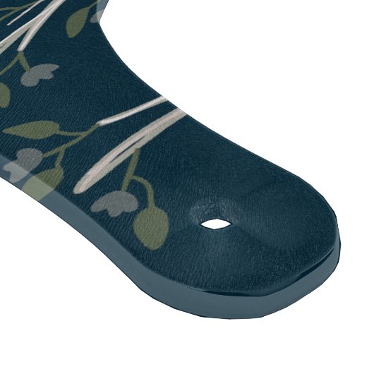 Planche À Découper Nom de famille de Navy Blue Bird (Coin)