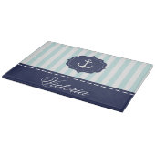 Planche À Découper Nom en bon état nautique de coutume d'Ancre de (Coin)