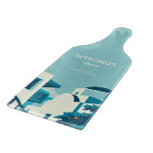 Planche À Découper Nom et texte personnalisés Grèce (Coin)