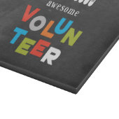 Planche À Découper Nom Personnalisé, Awesome Bénévole Appréciation (Coin)
