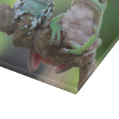 Planche À Découper Nom personnalisé Grenouille (Coin)