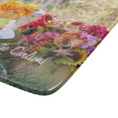 Planche À Découper Nom Remerciements Automne Fleurs sauvages Petit ve (Coin)