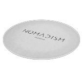 Planche À Découper Nomadism Records Logo Noir (Coin)