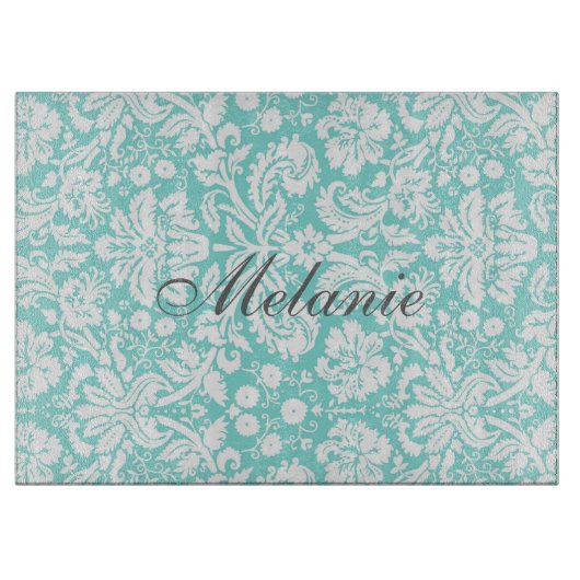 Planche à découper nommée faite sur commande de (Devant)