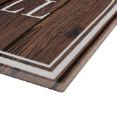 Planche À Découper Noms des couples BBQ personnalisés Mariage de ferm (Coin)