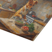Planche À Découper Norwegian Lundehund Cooking in Kitchen (Coin)