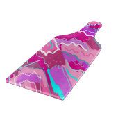 Planche À Découper Nostalgie des années 90 Pop Art en Magenta (Coin)