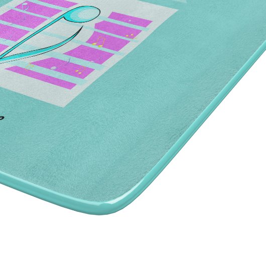 Planche À Découper Note de félicitations, Performance musicale (Coin)