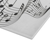 Planche À Découper Notes de musique en verre cool (Coin)