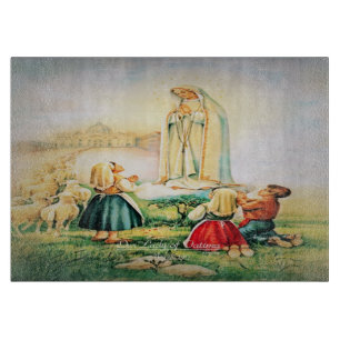 Planche À Découper Notre-Dame de Fatima 1917